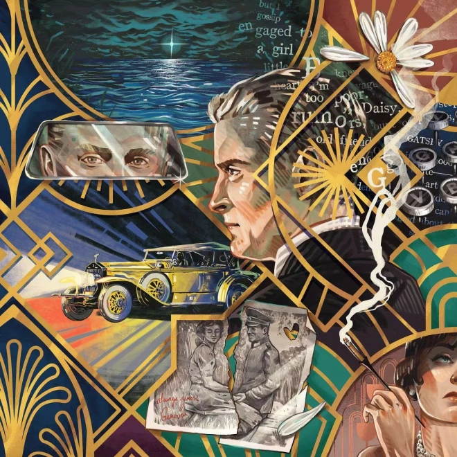 Ravensburger square puzzle ART & SOUL: THE GREAT GATSBY 750 pieces