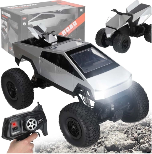 Remote-Controlled Off-Road Cyber Pickup Truck 1:8, 2.4 GHz