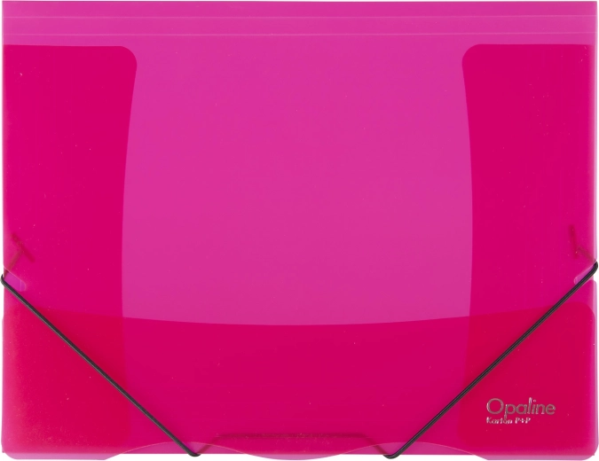 Opaline Elastic-Band Folder Red A4