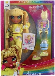 Nukk RAINBOW HIGH Junior PJ Party Sunny Yellow