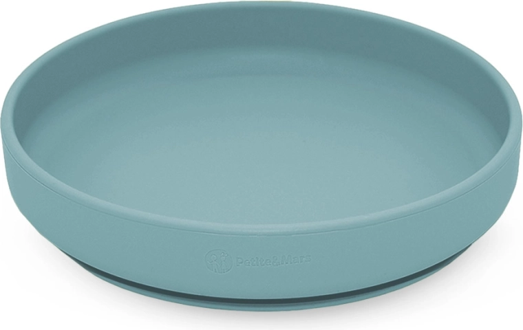 Petite&Mars silikoonist taldrik iminapaga Take&Match frosted sky 6m+