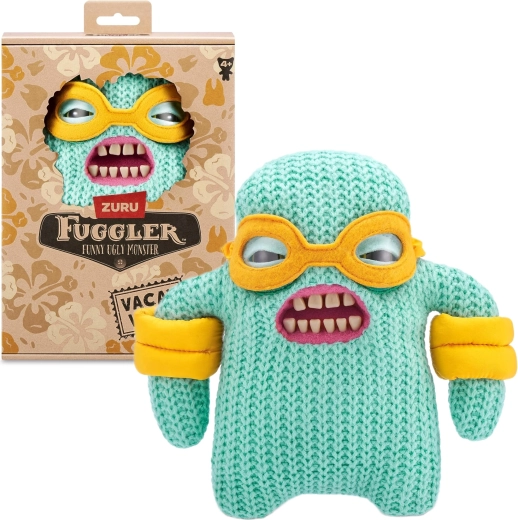Fuggler Vacay Vibes Mr Needles pehme mänguasi, 22 cm