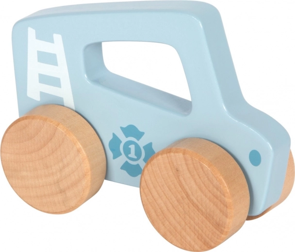 Sinine puidust mänguauto lastele Small Foot