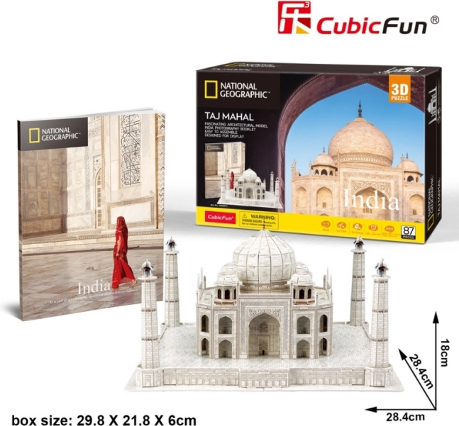 3D pusle Taj Mahal National Geographic