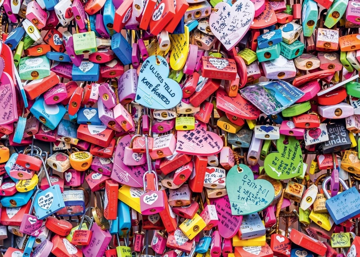 Puzzle Love Padlocks 1000 Pieces