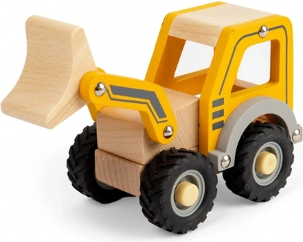 Puidust ekskavaator lastele Bigjigs Toys