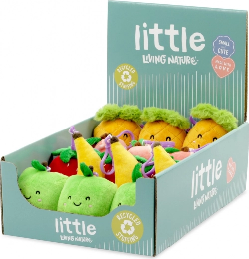Plush Mini Fruit Keychain 10 cm
