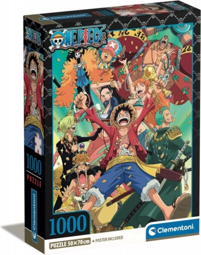 Clementoni pusle 1000 tükiga One Piece