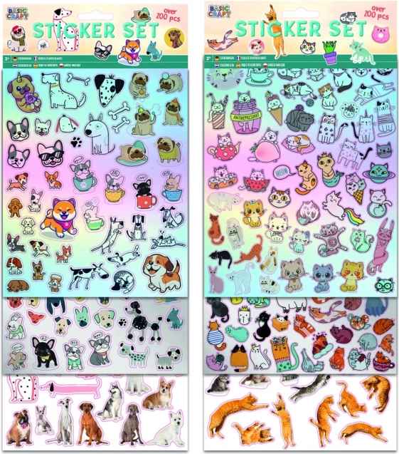 Mega Stickers Set - Dogs/Cats