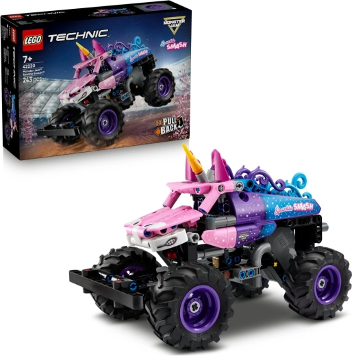 LEGO Technic Monster Jam Sparkle Smash tagasitõmbemootoriga