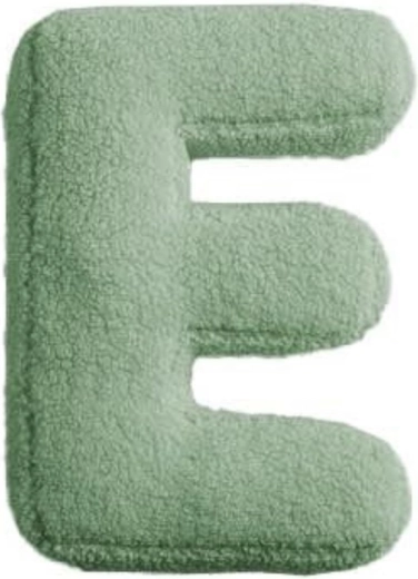 Mealini plush letter E green - 1 piece