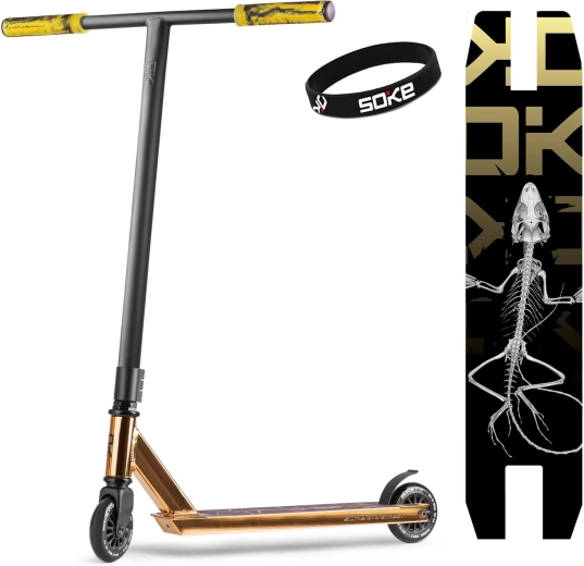 Soke EVO Street Gold Freestyle Scooter