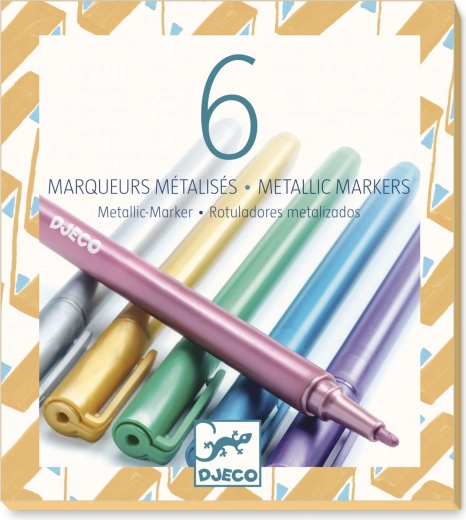 Metallikmarkerid DJECO