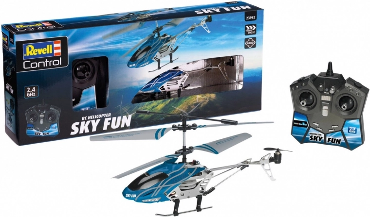 Lõbus kaugjuhtimispuldiga helikopter Sky Fun