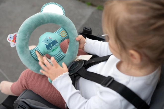 Textile Steering Wheel with Dragon Joe by Lilliputiens