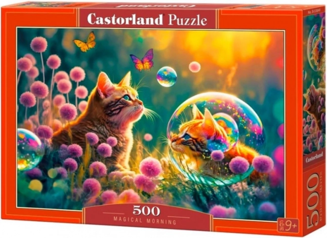 Puzzle 500 tükki Magical Morning – kassid