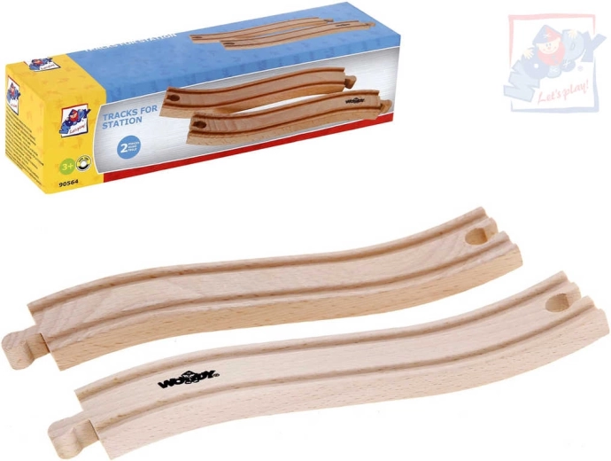 Woody puidust ülesõit rongirajale (2 tk)