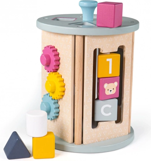 BIGJIGS TOYS FSC-puidust motoorika aktiivsusrull