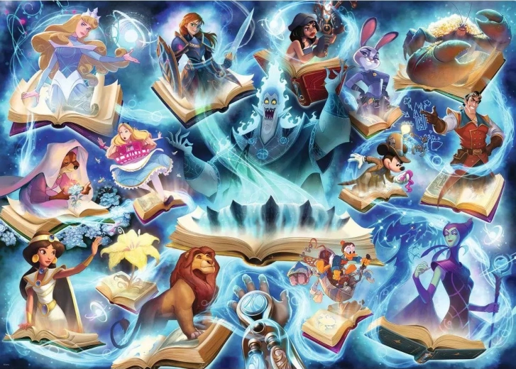 Ravensburger Puzzle Disney Lorcana Glimmers of the Realm – Sapphire (1000 pieces)