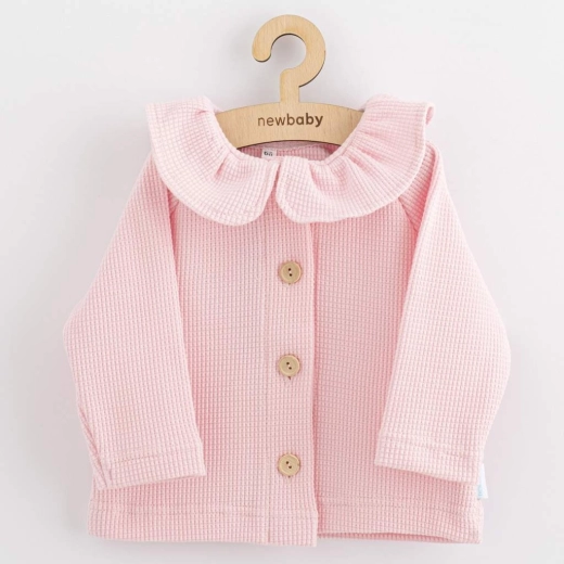 Baby coat with buttons new baby laura pink