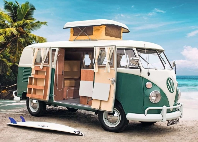 Pusle RAVENSBURGER Matkaauto VOLKSWAGEN T1 1000 tükki