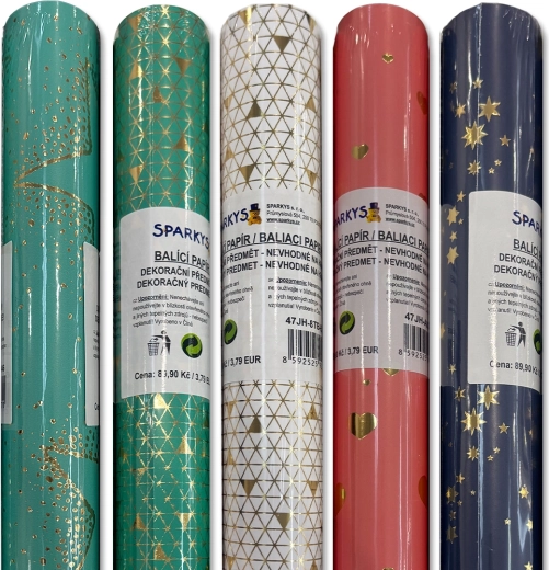 Pakkepaber 200 × 70 cm – mitu motiivi