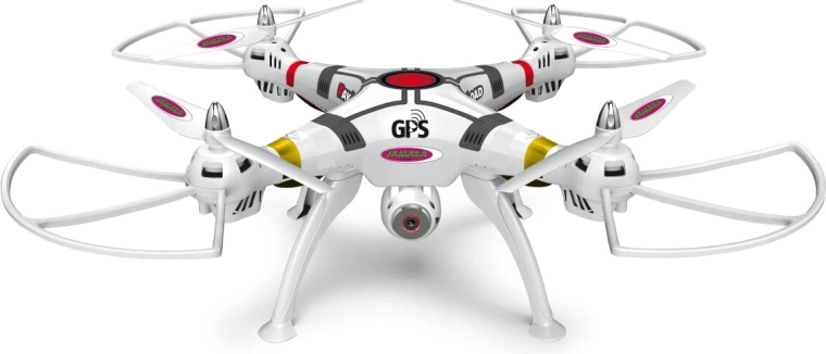 Stable flight thanks to altitude hold and 6-axis gyro