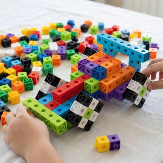 Easy-to-connect 3D blocks