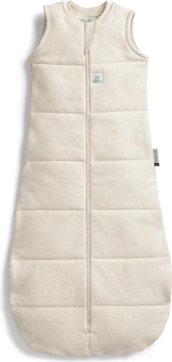 Ergopouch orgaanilisest puuvillast Jersey magamiskott Oatmeal Marle 2,5 tog (8–24 kuud)
