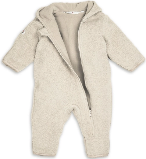 Asymmetrical zipper for easy diaper changes