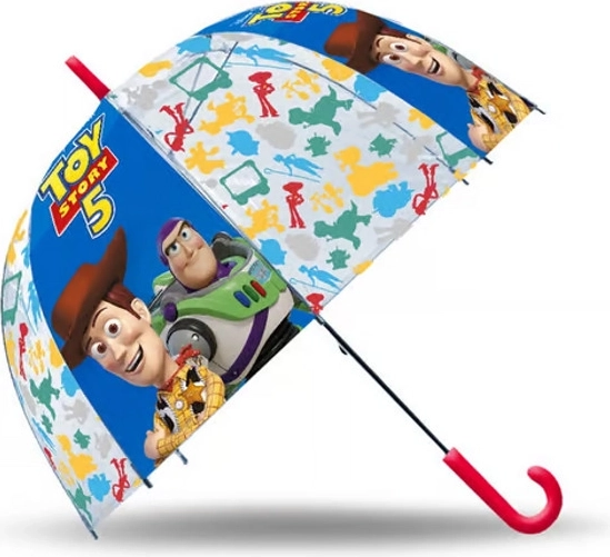 Laste läbipaistev automaatne vihmavari Toy Story 46 cm - 1 tk