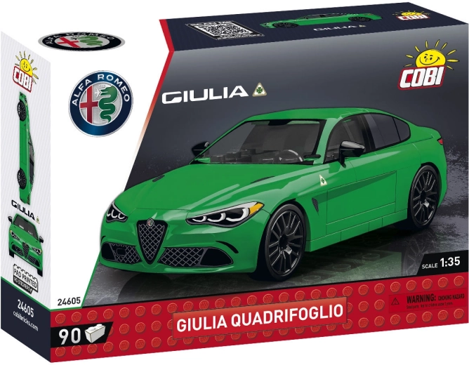Alfa romeo giulia quadrifoglio – COBI ehituskomplekt 1:35