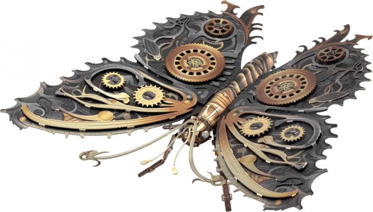 3D Puzzle Steampunk Butterfly