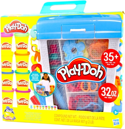 PLAY-DOH modelimassi loomingukohver tarvikutega