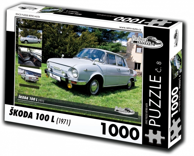 Retroautode pusle Škoda 100 L 1000 tükki