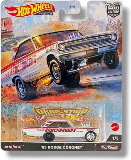 Hot Wheels Premium Dodge Coronet 1965 – metallmudel kollektsionääridele