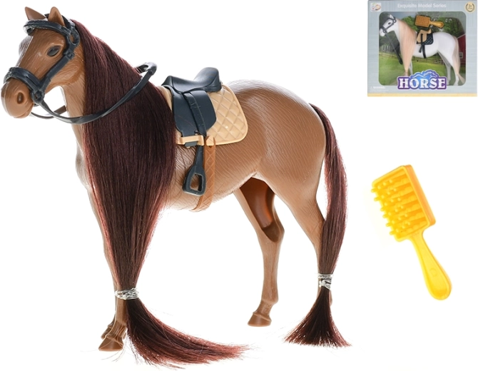 Hobusefiguur 15 cm tarvikutega
