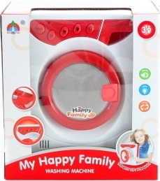 Children’s battery-operated washing machine with light and sound 19 cm - 1 piece