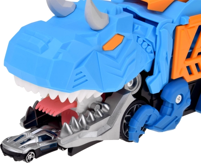 Dinosaur that “eats” cars