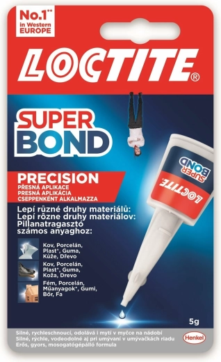 Loctite Super Bond Precision sekundliim 5 g