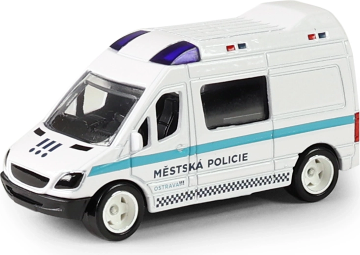 Metal Police Van Ostrava City Police - 1 piece