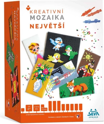SEVA Mosaic Largest Plastic Set 2904 Pieces