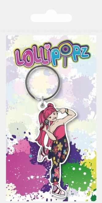Kummist võtmehoidja LOLLIPOPZ roosa