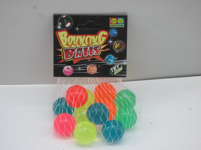 12 hüppepalli komplekt 2,5 cm