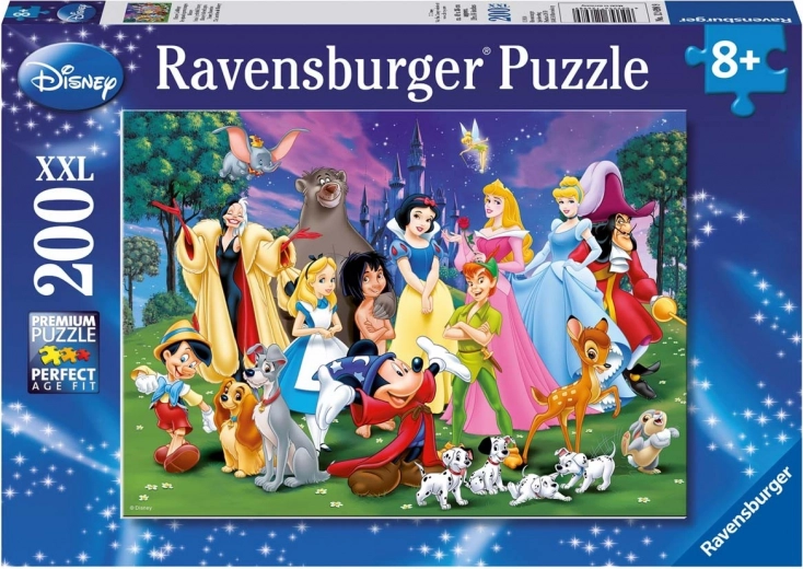Ravensburger Puzzle Disney Favorite Fairy Tales 200 Pieces
