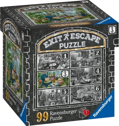 Ravensburgeri põgenemispusle Õudne Mõis: Talveaias 99 tükki
