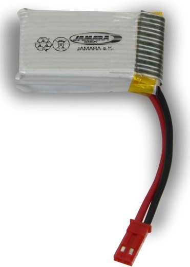 Jamara Li‑Po aku 3,7 V 650 mAh BEC‑pistikuga – 1 tk