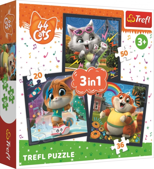Pusle 3-in-1 Tutvu armsaid kassipoegi 44 CATS