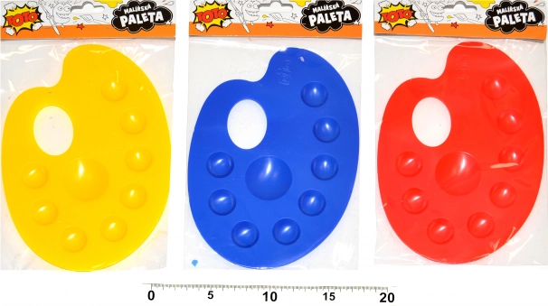 Plastist maalimispalett