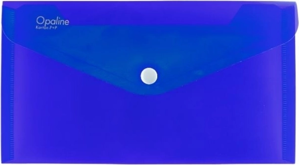 DL Opaline Snap-Button Wallet Blue